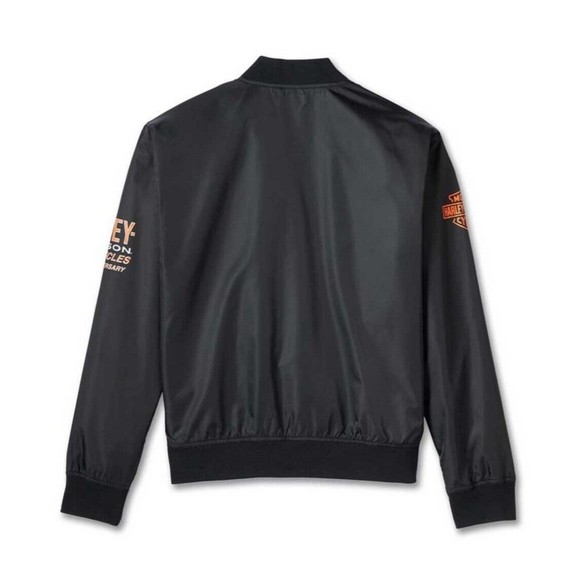 Harley-Davidson Mens 2XL 120th Anniversary Casual Moto Jacket - Black 97555-23VM - Picture 10 of 16